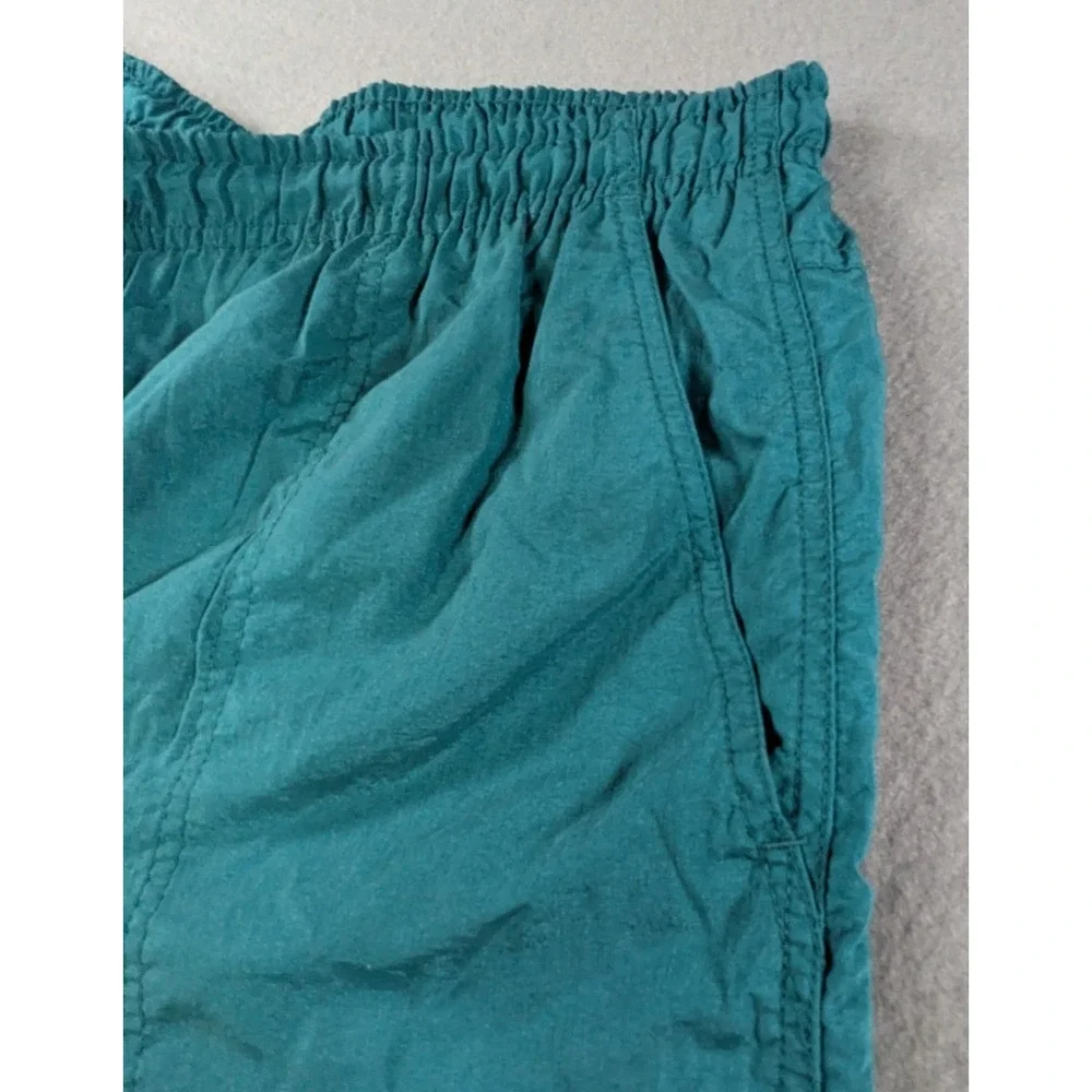 Speedo Mens Vintage‎ 90s Retro Swim Trunks Shorts Large Teal Green